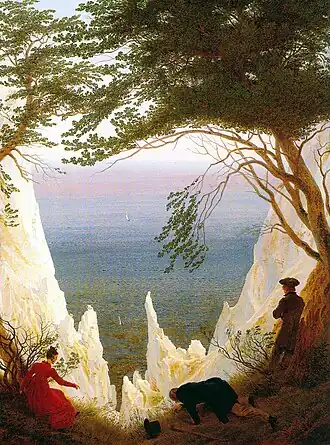 Krijtrotsen op Rügen(Friedrich)