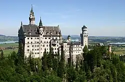 Slot Neuschwanstein, Beieren (gereed 1892)