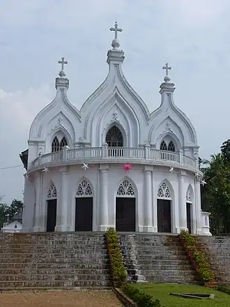 Heilige Maria-kathedraal in Changanassery in 2010