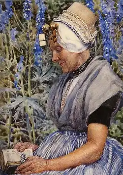 Cecil Jay: Portret van een Hollandse vrouw