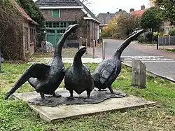 Cees Willemsen: "De drie Ganzen", 1985.