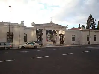 De begraafplaats Cemitério dos Prazeres