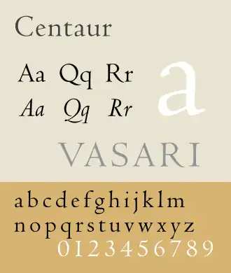 Voorbeeld van Centaur