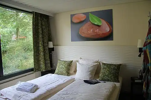 Slaapkamer van een bungalow