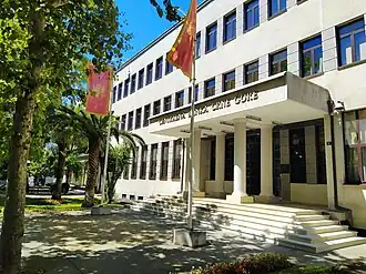 Hoofdkantoor van de bank