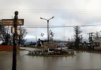 Het centrum van Tolhuin