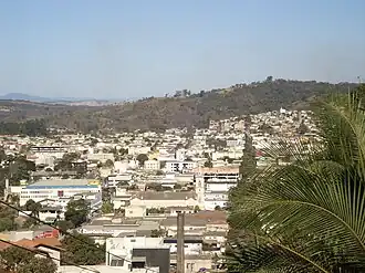 Het centrum van Pedro Leopoldo