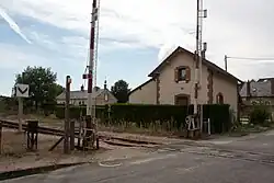 Overweg in Cerdon-du-Loiret.