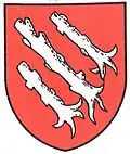 Wapen van de voormalige gemeente