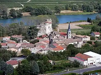 Gezicht op Châteaubourg