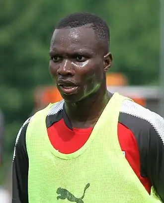 Akolo in 2017 als speler van VfB Stuttgart