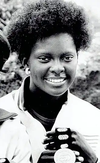 Chandra Cheeseborough in 1975.