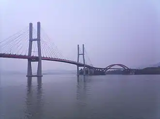 Brug bij Sacheon