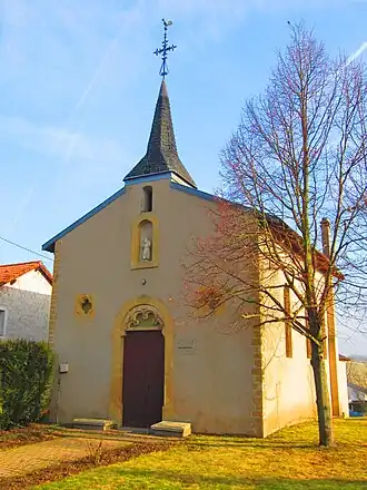 Kapel van Saint-Jean-Baptiste / Johannes der Täufer in Chieulles / Schöllen