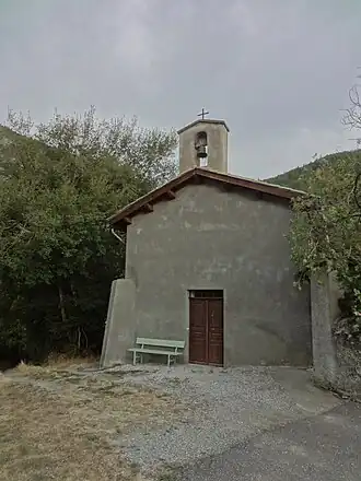 Kapel van Sainte-Colombe de Chaudol in La Javie