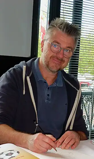 mei 2019. Chambré tijdens Strips op de Markt in Gouda (NL)