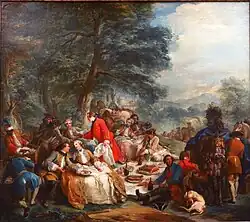 Rust tijdens de jacht