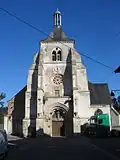 Kerk Saint-Thibault, voorgevel