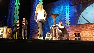 Checkpoint in theater Haarlem in 2018