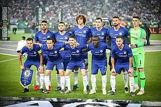 Chelsea FC in het seizoen 2018/19