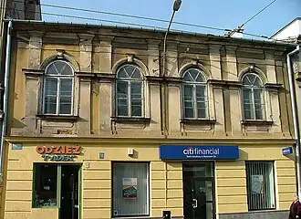 De voormalige synagoge op de eerste verdieping