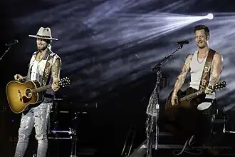 Live tijdens de Cheyenne Frontier Days 2018 in Cheyenne, Wyoming