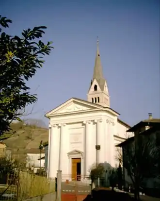 Kerk in Strigno