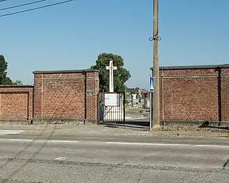 Toegang tot de begraafplaats