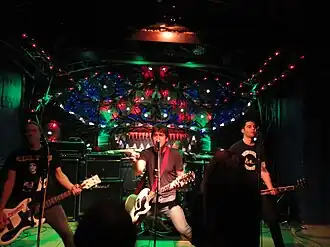 Chixdiggit in Praag op 24 maart 2014