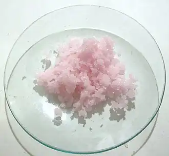 Mangaan(II)chloride-kristallen (tetrahydraat)