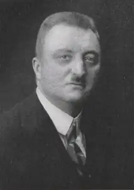 Burgemeester Christiaan IJnzonides (ca. 1939)