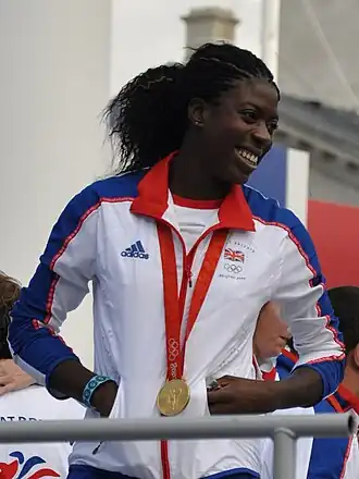 Christine Ohuruogu in oktober 2008