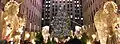 Kerstboom en kerstversiering voor Rockefeller Center