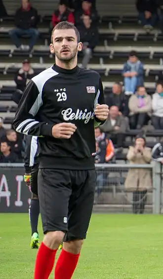 Kerbrat in 2014 als speler van EA Guingamp