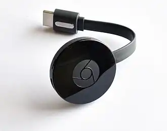 De tweede generatie Chromecast