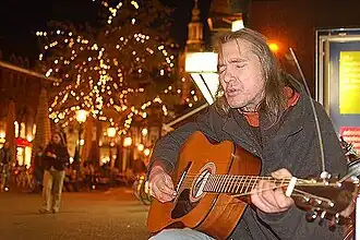 Chuck Deely in Den Haag