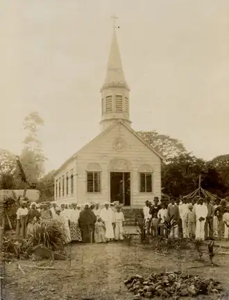 Opening van de kerk (1900)