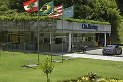 Hering, in Santa Catarina, Brazilië. Het land heeft een van de vijf grootste textielindustrieën ter wereld.