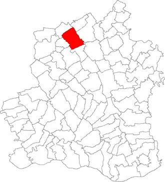 Kaart van Ciolănești