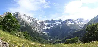 Cirque de Gavarnie, nationaal park Pyreneeën