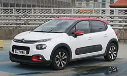 Citroën C3, derde generatie (2016-2024)