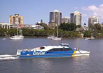 CityCat op de Brisbane River