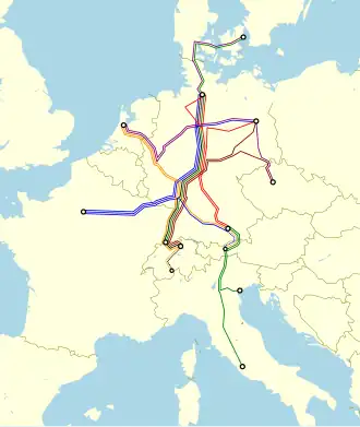 CNL netwerk 2010-2011