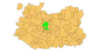 Kaart van Ciudad Real