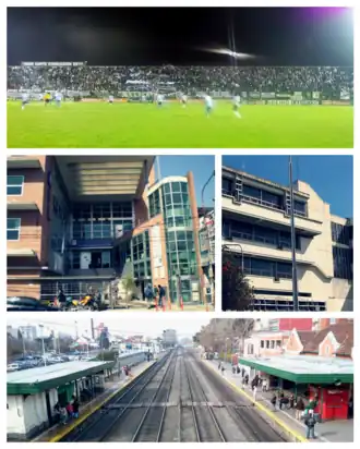 Een collage van Caseros