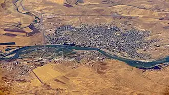 Luchtfoto van Cizre
