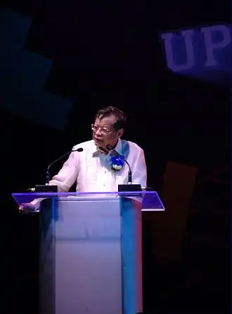 Puno tijdens een toespraak in 2007