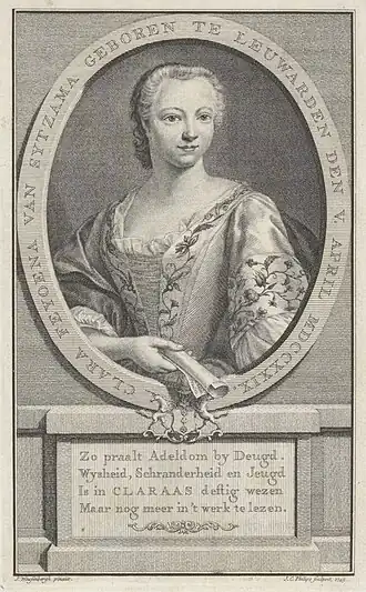Portret van Van Raesfelt-van Sytzama (1745)