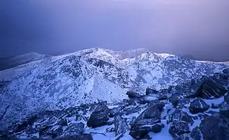 De Clisham in de winter