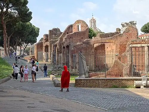 De Clivo Argentario en de Basilica Argentaria.